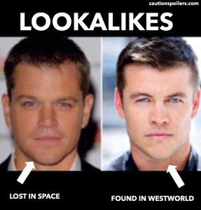 Lookalikes - Matt Damon and Luke Hemsworth