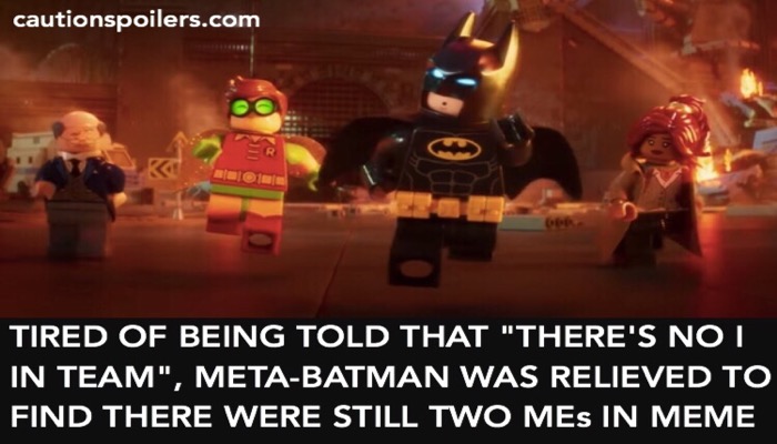 Lego Batman Movie 3D - Caution Spoilers