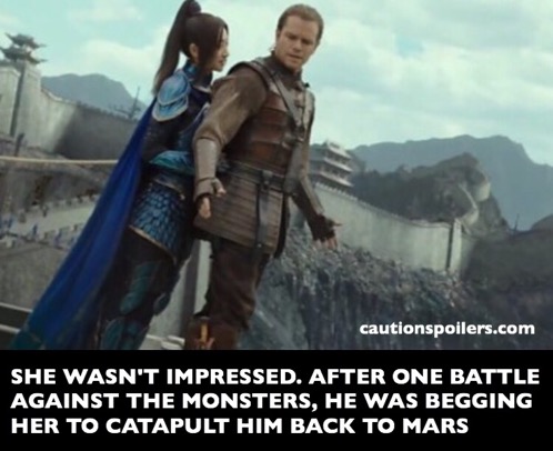 the great wall movie storyline